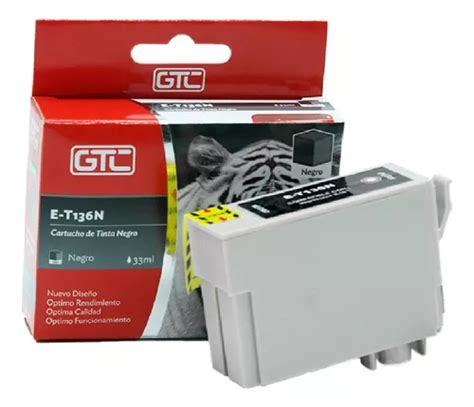 Cartucho Alternativo Gtc Para Epson Workforce T136 MercadoLibre