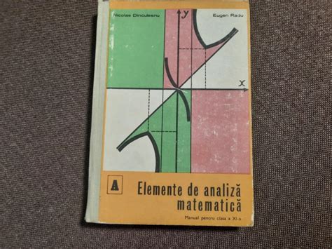 Elemente De Analiza Matematica Manual Pentru Clasa A Xi A Nicolae