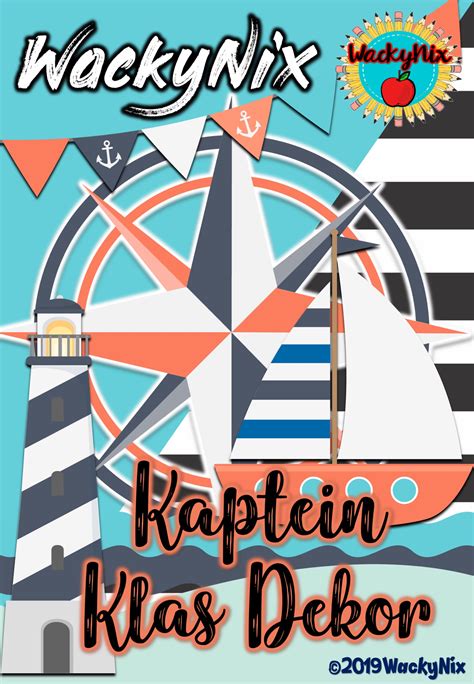 Wackynix Kaptein Klas Dekor • Teacha
