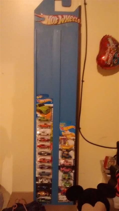 Exhibidor Hot Wheels Piezas En Blister Basico Mdf En Mercado Libre