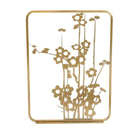 Custom Luxury Modern Gold Chrom Metal Fabrication CNC Laser Cut Panel