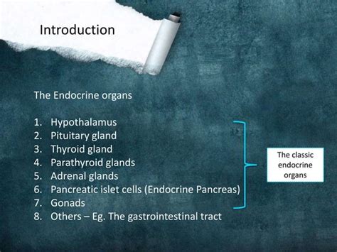 Introduction To Endocrinology PPT