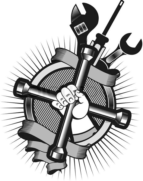 Mechanic Logo Vector At Getdrawings Free Download