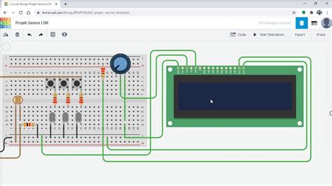 Tutorial Membuat Rangkaian Sensor Photoresistor Di Tinkercad Youtube