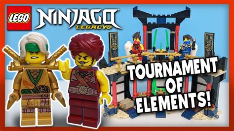 Lego Ninjago Legacy Tournament Of Elements Review Youtube