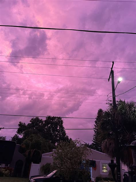 Hurricane Sunset Raesthetic