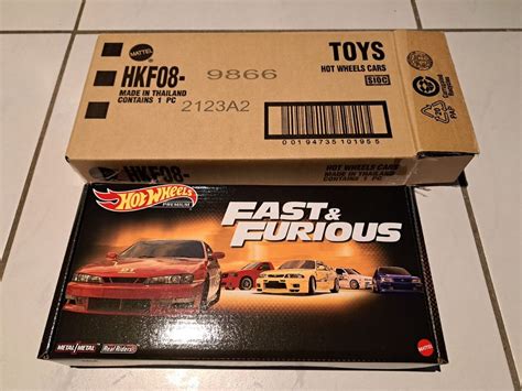 HOT WHEELS PREMIUM FAST FURIOUS CAR SET VW JETTA SKYLINE Neu Und Originalverpackt In Boll