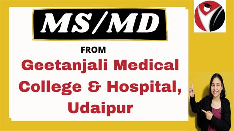 Geetanjali Medical College Hospital Udaipur Admissions Courses