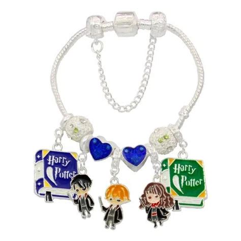 Pulseira Tem Tica Harry Potter Berloques Pulseira Life Cm