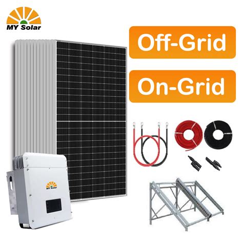 My Solar Industrial Normal Oem Odm Carton Off Grid Solar Power System