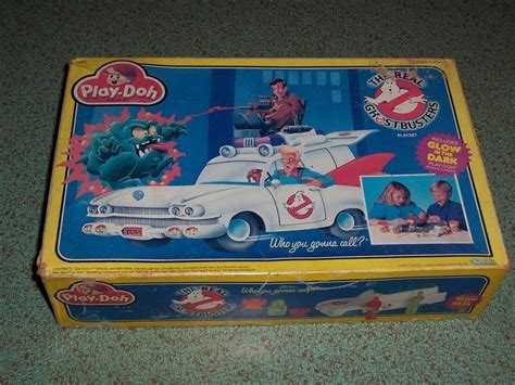 VINTAGE 1987 GHOSTBUSTERS PLAY DOH PLAYSET KENNER BOX SEALED Play Doh