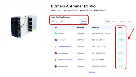⛏️ASIC Antminer E9 Pro | Kryptex Pool