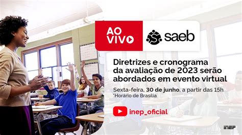 Saeb Diretrizes De Realiza O Do Saeb Saiba Mais Sobre A