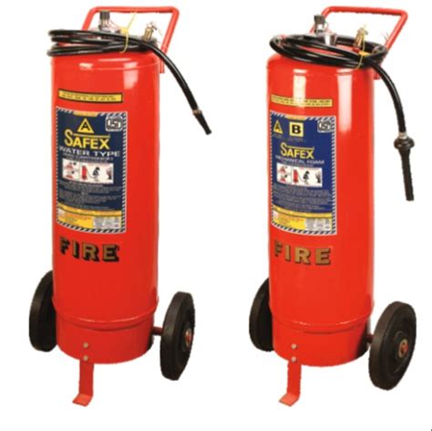 Ab Mild Steel Safex Trolley Mounted Mechanical Foam Type Fire