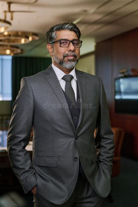 Confident Mature Chief Executive Officer Stock Image Image Of Mature
