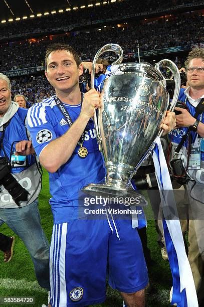 Frank Lampard Champions League Trophy Photos And Premium High Res