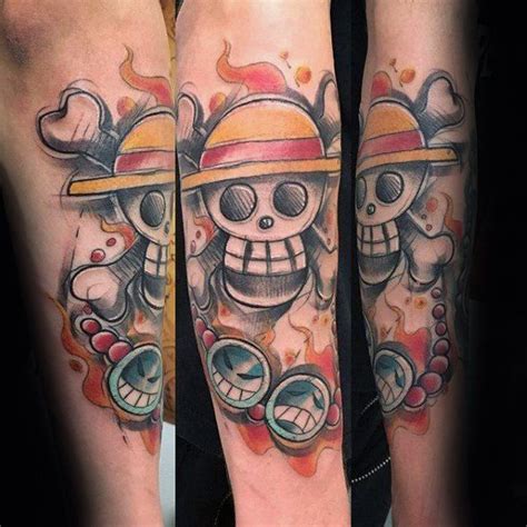 One Piece Tattoo Designs F R M Nner Japanische Anime Tinten Ideen