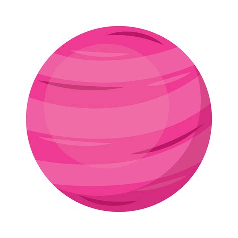 Pink Space Planet 11452206 Vector Art At Vecteezy