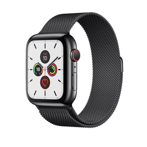 Black Milanese Loop For Apple Watch Apple Watch Straps Australia Sydney