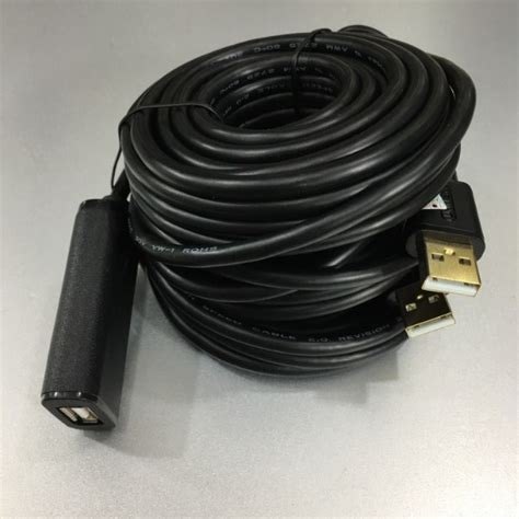 Cáp Nối Dài Usb 20 Có Ic Khuếch Đại Tín Hiệu Chính Hãng Unitek Y 278