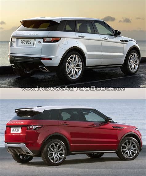 Range Rover Evoque Facelift Vs Evoque Old Vs New