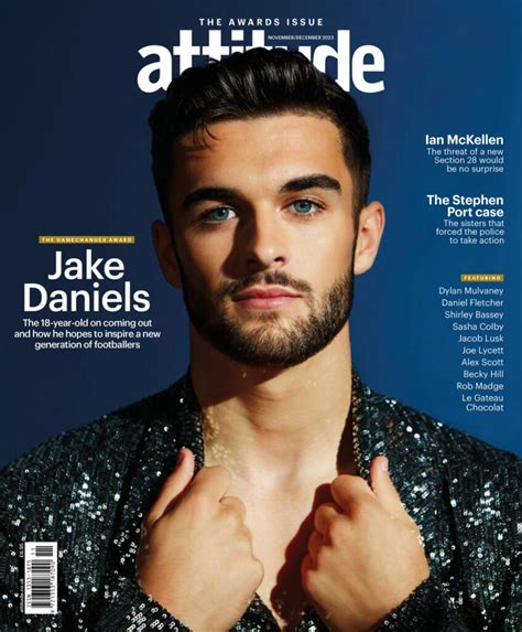 Jake Daniels on winning Attitude's Gamechanger Award - Attitude