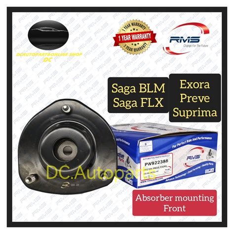 Rms Absorber Mounting Front Proton Saga Blm Flx Exora Preve Suprima S