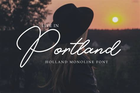 Holland Signature Font