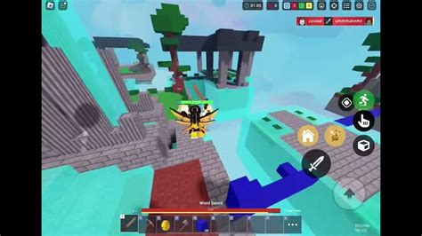 Playing The New Game Mode Roblox Bedwars Youtube