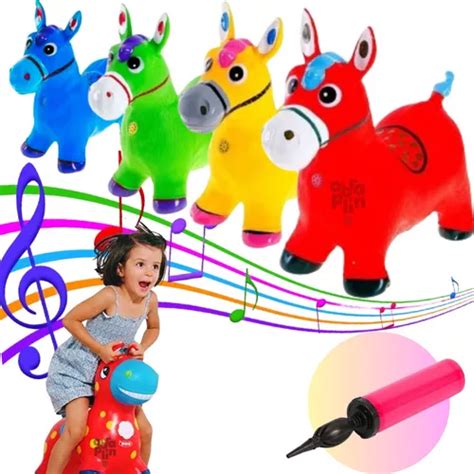 Cavalinho Upa Upa Pocoto Brinquedo Pula Pula Musica Infantil Mercadolivre