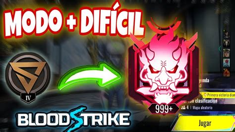 El Modo Mas Dif Cil De Llegar A Leyenda En Blood Strike Youtube