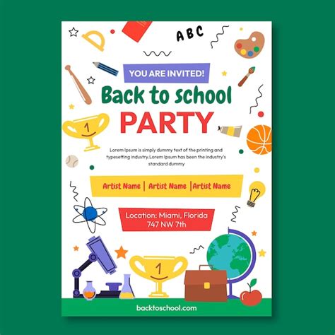 Page 2 | School poster Vectors & Illustrations for Free Download | Freepik