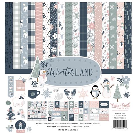 Winterland Collection Kit Scrapmalin