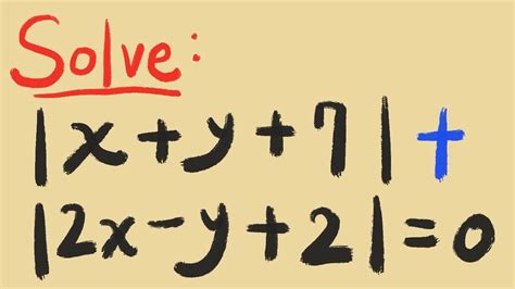 How To Solve For 2 Unknowns In 1 Absolute Value Equation The SAT Way