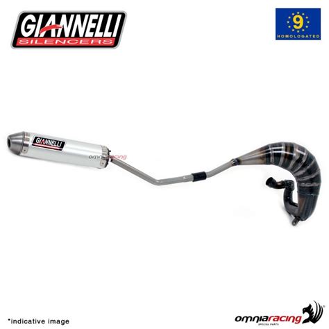 Giannelli Full System Exhaust For Yamaha Dt125r X 2004 2006 Silencer