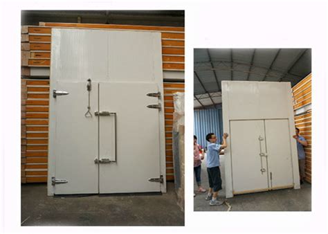 Pu 100mm Sandwich Cold Storage Doors Insulated Door Panels Polyurethane Core Material Cold