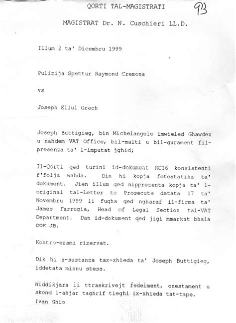 John Dalli - A Corrupt EU Commissioner - Part II: Joseph Buttigieg (VAT