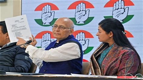 In Photos Congress Presser On Supreme Court Verdict In Bilkis Bano Case