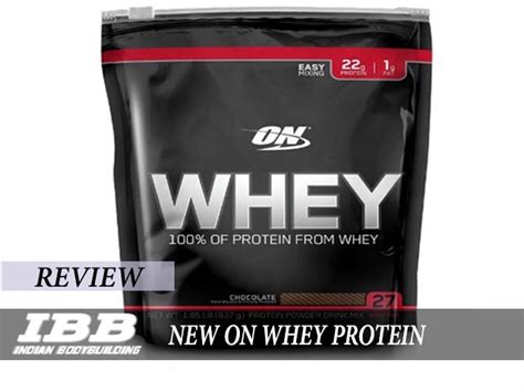 New Optimum Nutrition (ON) Whey Protein Review - Indian Bodybuilding Products