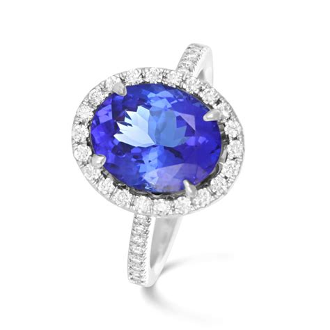 Bague Eloïse Colore Or Gris et Tanzanite Maison Verhoeven