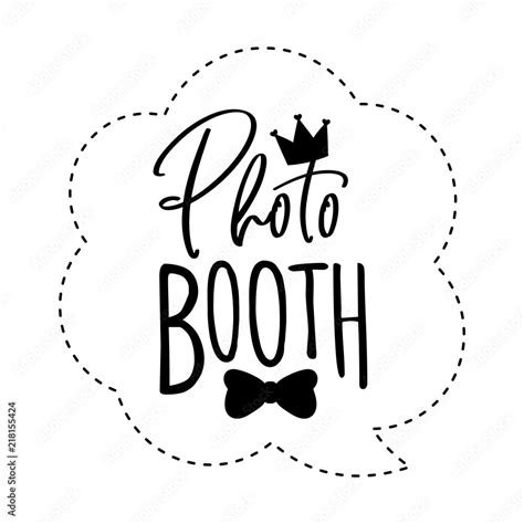 Photo Booth Photobooth Props Sign Or Icon Stock Vector Adobe Stock