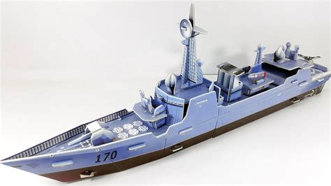 DIY TOY 3D PUZZLE FRIGATE WAR SHIP 3D PUZZLE SOLVED YouTube