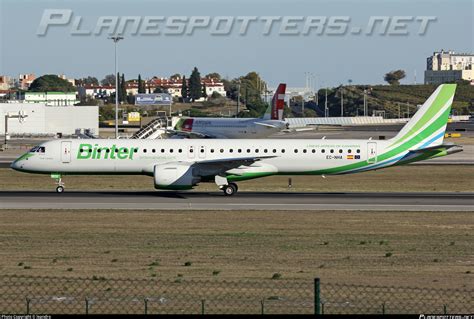 Ec Nha Binter Canarias Embraer E E Erj Std Photo By