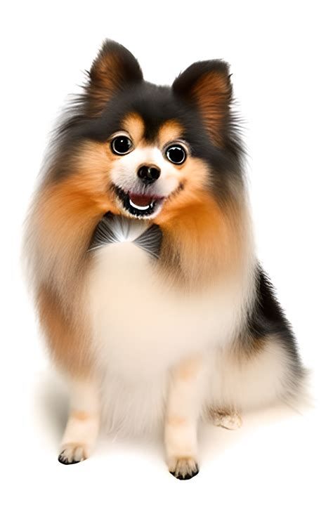 Cute Pomeranian Dog Illustration Free Stock Photo Public Domain Pictures