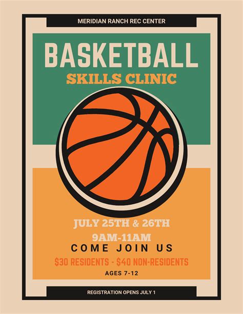 Basketball Skills Clinic Meridian Service Metropolitan District