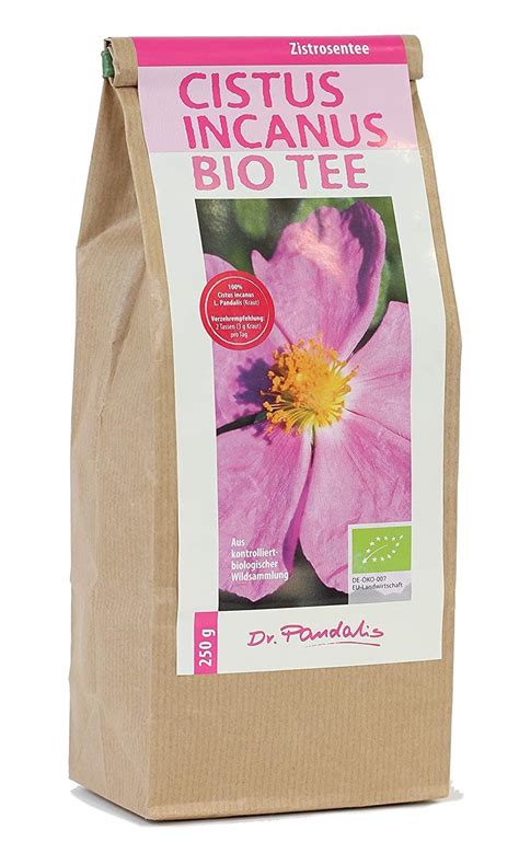 Dr Pandalis Cistus Incanus Bio Tee Zistrosen Tee