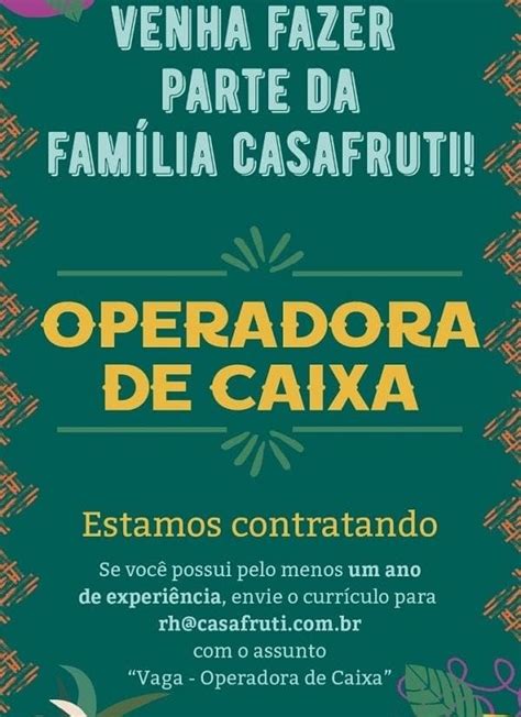 Operadora De Caixa