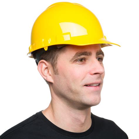 Cordova Duo Safety Yellow Cap Style Hard Hat With 4 Point Ratchet Suspension