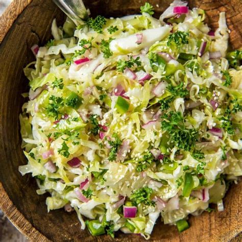 Simple Cabbage Salad Recipe