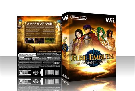 Fire Emblem Radiant Dawn Wii Box Art Cover By Jevangod Fire Emblem
